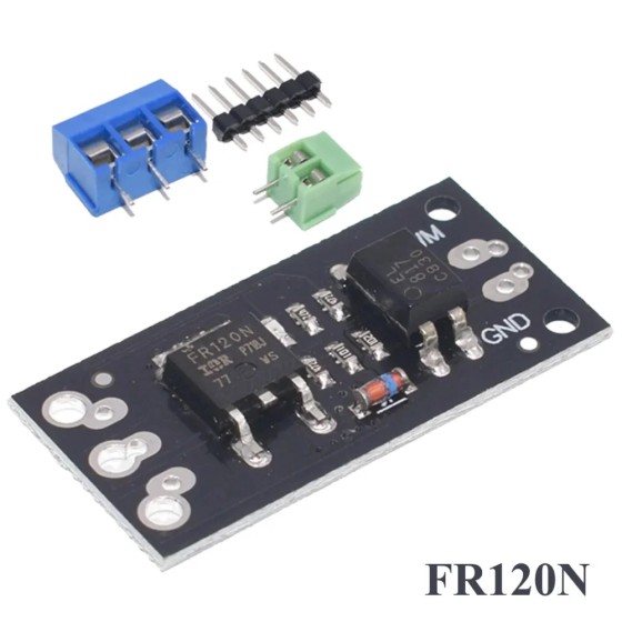 FR120N LR7843 AOD4184 D4184 Ersatz relais für isoliertes MOSFET-MOS-Röhren-FET-Modul 100V 9,4 A 30V 161A 40V 50A Platinen modul